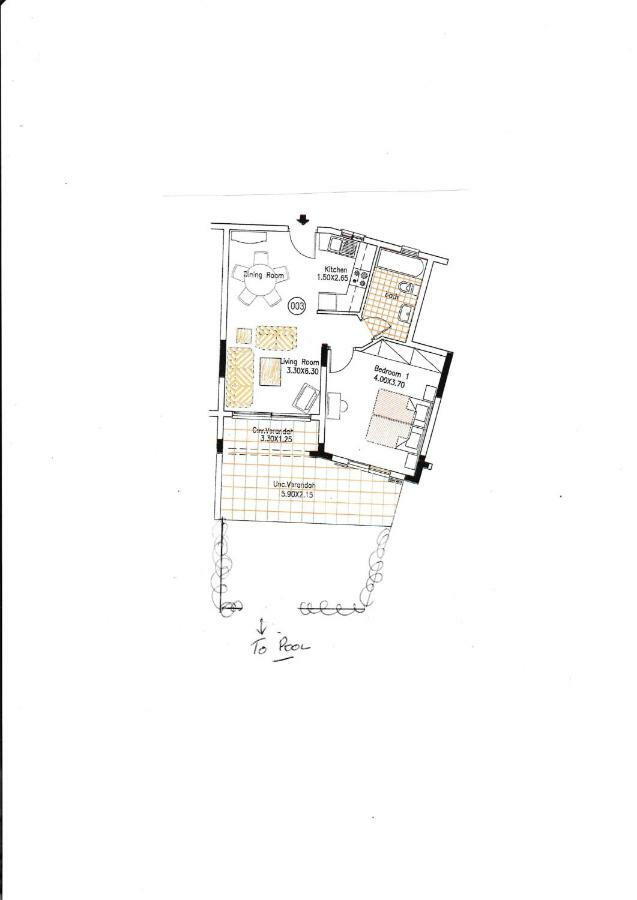 Sunny Garden Apartment Paphos Exterior foto